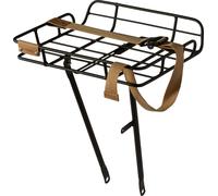 Porte-bagages BASIL Portland pour roue avant, noir