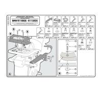 GIVI SUPPORT TOP CASE MONOKEY BMW R1100 GS 94-99 (SR694)