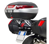 Givi Monokey Bmw K 1200 R/k 1300 R Top Case Rear Fitting Argenté