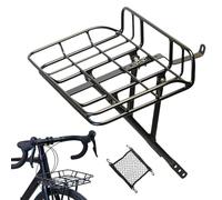 Porte-Bagages Cargo Vélo - Support Stable pour Bagages et Chargement,Grand Panier De Vélo - pour vélo, Cyclisme, cyclotourisme, Livraison, Valise, Sac à Dos, Panier de Course, Sac à Main