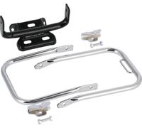 Porte-bagages complet, Chrome, avec support, longue barre de soutien - pour Simson S50, S51, S70