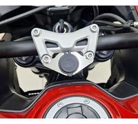 Porte-Bagages de Guidon Cosmo avec Double Prise USB Compatible avec Triumph Tiger Sport 660 2022-2025 / Tiger Sport 800 2025-