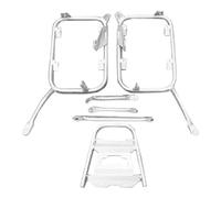 Porte-Bagages De Moto en Acier Inoxydable Support Valise Latérale Supérieure pour CFMOTO pour 650 MT 650MT 2020-2022 Porte-Bagages arrière(SL One Set Rack)