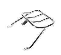 Porte-Bagages de Moto Porte-Bagages arrière en Acier Inoxydable chromé Noir Compatible avec Les pièces de Moto Automobile R 18 100 Ans R18 Classic 2020-2024(Silver)