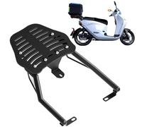 Porte-bagages de moto - Porte-bagages réglable en acier inoxydable - Résistant à l'usure - Accessoire de moto pour la vie quotidienne, les voyages