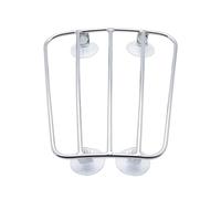 Porte-Bagages de Moto pour Speed Twin 2017+T Porte-Bagages Aero Parcel avec Ventouses Réservoir De Carburant(Silver)