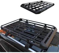 Porte Bagages de Toit de Voiture pour Land Rover Range Rover Mk3 Vogue L322 2002-2012, Porte-Bagages de Toit Panier à Bagages Panier de Chargement monté sur Le Toit,Black/A-1.4m/L