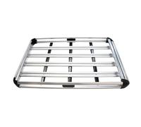 Porte-Bagages De Toit Universel À Deux Niveaux, Supportant Un Panier Chargement/Bagages en Alliage D'aluminium Robuste Barres Transversales