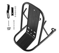 Porte-Bagages de vélo en d'aluminium pour vélo de Tourisme Robuste Support de Fixation de Bagages Stable et Robuste pour vélo de Route, Montagne et Pliable, Fixation de Panier
