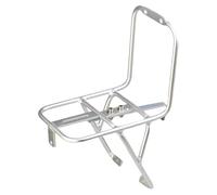 Porte-Bagages de vélo - Porte-Bagages en d'aluminium, Plate-Forme de Bagages Robuste, Cadre de Support de Charge, Accessoire de Rangement de vélo Stable | Tourisme Shopping Voyag