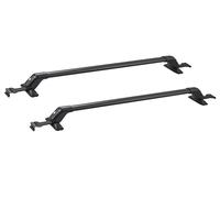 Porte-Bagages de Voiture Barre Transversale Toit Réglable en Aluminium 55 LB Porte-Bagages Rétractable Supérieure Barres De Toit