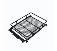 Porte-Bagages de Voiture pour Tamiyamn D90 D91 D96 MN98 Voitures Télécommandées À L'échelle 1/12Avec Barre Lumineuse LED Porte-Bagages Toit en Métal Barres de Toit(Luggage Rack)