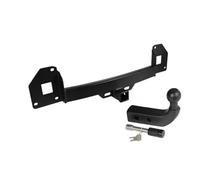 Porte-Bagages de Voiture pour Tesla pour Model Y 2020-2024 Boules 2 Pouces en Acier Au Carbone D'attelage Remorque Arrière Adaptateur Barre Remorquage Barres de Toit(Upgrade B Set)