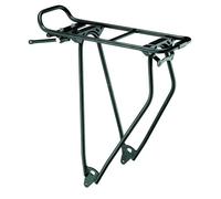 Porte-bagages en aluminium avec système fixation Tubus Racktime foldit Noir