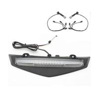 Porte-Bagages Feu Stop Séquentiel À LED pour Porte-Bagages Coffre Moto pour Gold Wing pour GL1800 2021-2023 Support(Transparent)