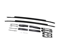 Porte-Bagages Fix Barre De Toit pour Porte-Bagages, 2 Pièces, Convient pour Mitsubishi Outlander Sport 2011 - 2022 Galerie de Toit(Black)