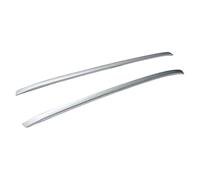 Porte-Bagages Fix Convient pour Macan S Turbo 2014 - 2024, 2 Pièces, Rails De Barres Transversales, Barres De Toit, Pâte Non Porteuse Galerie de Toit en Plastique(Silver)