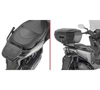 Porte-Bagages GIVI Attache Arrière Pour Kymco Downtown 350 GT 2024 SR6126 Noir