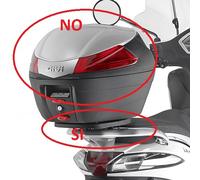 Givi Fixation Ml P/Intml Piagio Liberty I-Get 50/125/150 16 Noir