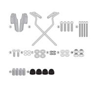 Givi Support de topcase SR1178 – Kit fixation pour Honda CRF1100L Africa Twin Adventure Sports Noir