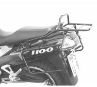 Porte-bagages latéraux vissé fermement noir pour Kawasaki ZZ-R 1100 (1993-2001)
