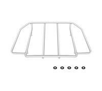 Porte Bagages Moto Mallette Rangement pour Road Limited 1984 - 2021 Porte Bagages Moto Arrière(Chrome)