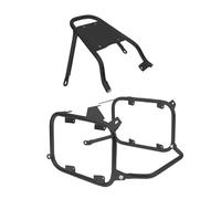 Porte-Bagages Moto Porte-Bagages Moto en Acier Inoxydable pour NC 750X NC 750S 2017-2021 2020 NC750X NC750S(Black One Set)