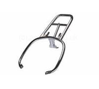 Porte-Bagages Piaggio, Arrière, Chrome, Rigide, Top Cases 32L pour Vespa GTS, 657081