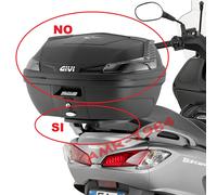 Porte-Bagages Porte-Valise Suzuki Burgman 125-200 2006-2014 SR3106+E251 Monokey