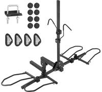 porte-bagages pour 2 vélos, 160 lbs, support pliable pour voiture, camion, SUV, récepteur 2 pouces, interface rectangulaire