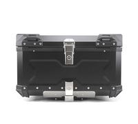 Porte Bagages pour Benelli TRK 502X TRK502X Moto Coffre Latéral Bagages Voyage Valise Sacoche Cadre Support Arrière Top Box Casque Moto Porte-Bagages(100L Topcase Black B)