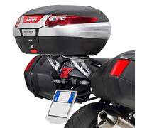 Givi Monokey Bmw K 1200 R/k 1300 R Top Case Rear Fitting Argenté