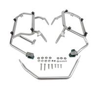 Porte Bagages pour BMW F750GS F850GS F750 850GS Moto Coffre Latéral Valise Sacoche Latérale Boîte Support Cadre Arrière Top Box Casque Topcase Moto Porte-Bagages(Stainless Steel F750)