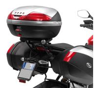 Support de boîtier supérieur GIVI SR312 avec plaque M5 pour boîtiers monoclés