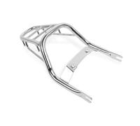 Porte Bagages pour Monkey 125 2018-2024 Moto Arrière Amovible Dossier Porte-Bagages Cargaison Monture De Support Support Cargo Queue Rack Étagère(Chrome)