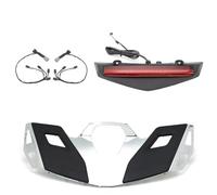 Porte-Bagages pour Moto pour Gold Wing GL1800 GL 1800 2021-2022 Top Case Arrière avec Clignotants Porte-Bagages Feu Stop/arrière À LED Support(A)