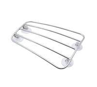 Porte-Bagages pour Moto pour Scrambler Toutes Versions T100/T120 Aero Parcel avec Ventouses Porte-Bagages De Réservoir Carburant(Silver)
