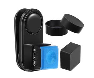 Porte-bagages pour quartier de billard - Poignée magnétique forte en métal, design silencieux et sûr | étui à craies pour queues, accessoire compact pour la pratique, pour le tournoi de bar