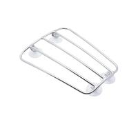 Porte-Bagages pour Triumph pour Bonneville pour Thruxton 900 T100 T120 pour Royal GT650 Porte-Bagages Réservoir Carburant Aérodynamique avec Ventouses Porte Bagage(Argent)