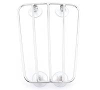 Porte-Bagages pour Triumph pour Bonneville pour Thruxton CB1100 ventouses Réservoir D'essence Porte-Bagages Aérodynamique Porte Bagage(Chrome)