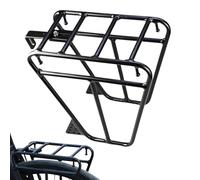 Porte-bagages pour vélo 15 kg - Cadre de frein - Avec 2 méthodes d'installation - Peut transporter un sac de porte-bagages, un panier à vélo, une tente, un sac de couchage, avec outil