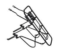 Porte-bagages Pour Vélo - Acier Robuste, Support De Montage Réglable, Grande Capacité De Charge, Conception Stable Et Sécurisée | Porte-vélos Arrière Pour Route Et Montagne, Pliable, Pour Les Déplacem