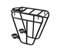Porte-bagages pour vélo - Porte-bagages pour vélo - Pour les randonnées - Capacité de charge de 25 kg - Pour vélos - En acier - Diamètre intérieur : 3,3-4,2 cm - Réglable