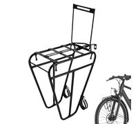 Porte-bagages pour vélo | Support en acier pour le sport, le camping, le rangement, le transport de bagages