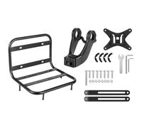 Porte-Bagages pour vélo - Support Solide en Aluminium à dégagement Rapide, Porte-Bagages de Charge de 15 kg, Porte-Fourche de 690 g | Support de Sac de vélo pour Adultes, Femmes, Hommes, Filles