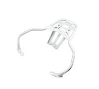 Porte-Bagages pour Vespa pour GTS 300 250 125 pour GTV 300 pour Primavera Sprint 150 Tous Porte-Bagages Arrière Porte-Bagages Support Fixation Bagages Moto Arrière Rack(Argent)