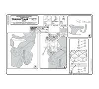 Givi Support de boîtier supérieur pour Monolock – différents modèles