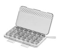 Porte-bagages quotidien, porte-pilules de voyage 7 jours - Étui de médicament portable transparent avec étui de pilules de voyage - Distributeur de pilules, organisateur de pilules médicinales