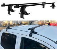Porte-Bagages réglable avec antivol, Compatible Les Voitures sans Rail latéral, for SUV, fourgonnettes et berlines