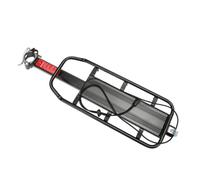 Porte-Bagages Support Compact en Alliage D'aluminium, Arrière pour Vélo | Route et Vtt, Installation Facile, Paquet à Dos et Valise, Outil et Manuel Anglais Inclus
